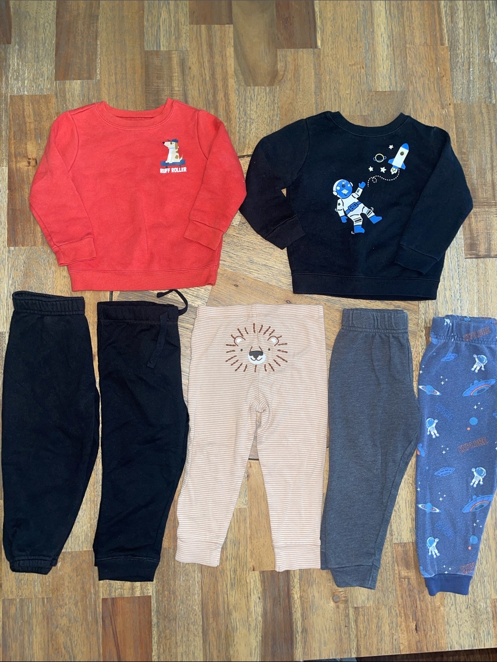 Jogger Sweatpants and Sweatshirts Bundle Lot